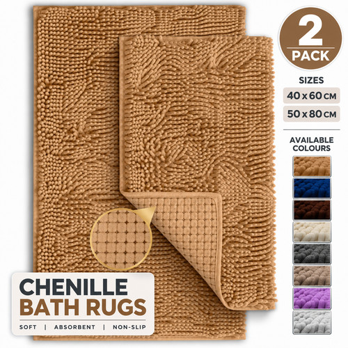 2pc non slip bath - non,