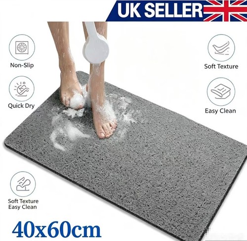 Loofah shower mat for inside - shower,