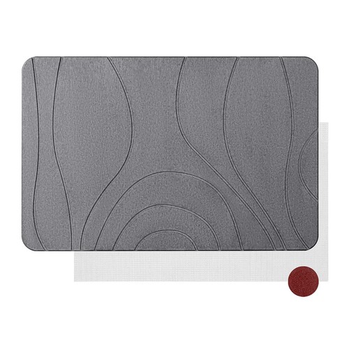 Diatomite stone bath mat - diatomite,
