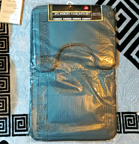 Cotton king 2pc grey - cotton,
