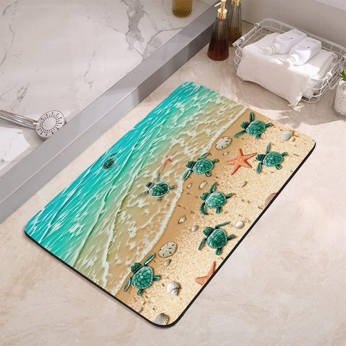 Bathroom mat non slip super - bathroom, mat,