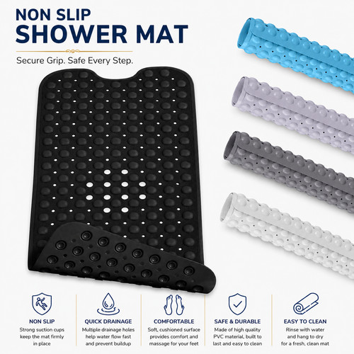 Non slip bath mat extra - non,