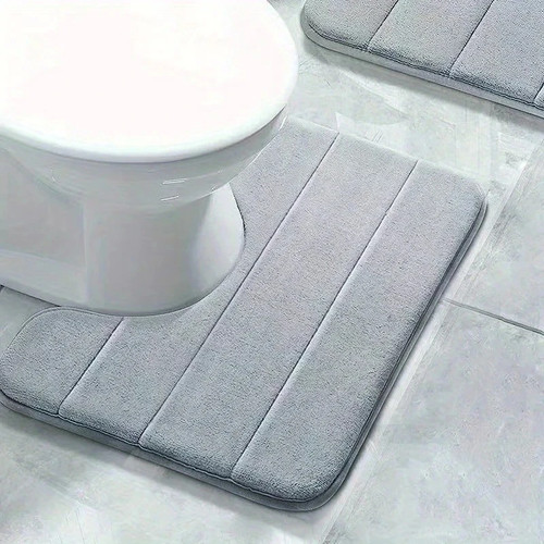 Non slip pedestal bath mat - slip,