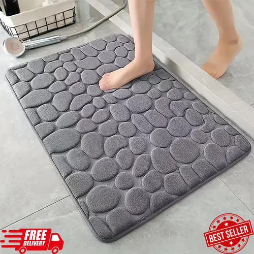 Non slip bath mat water - slip,