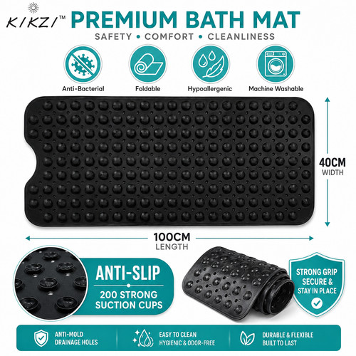 Kikzi non slip bath - non, mat