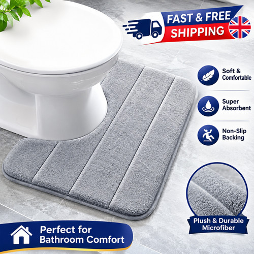 Non slip pedestal bath - pedestal, mat