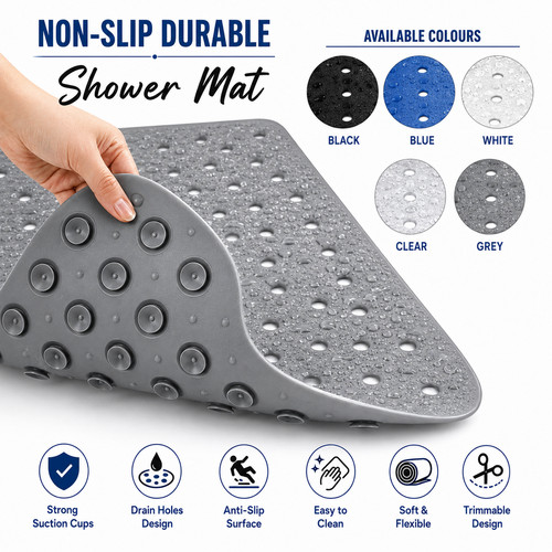 Non slip bath - mat, anti
