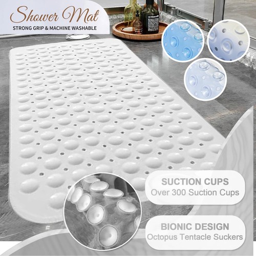 Non slip bath mat - bath, 100x40