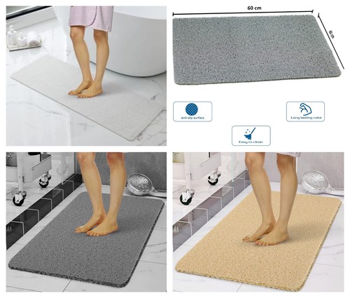 Loofah shower mat - loofah, slip